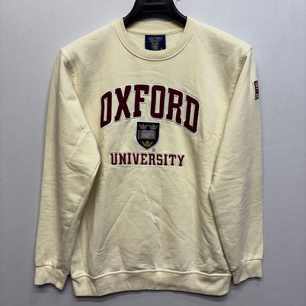 Oxford University Adult Pullover Sweatshirt Size Large C108 -16